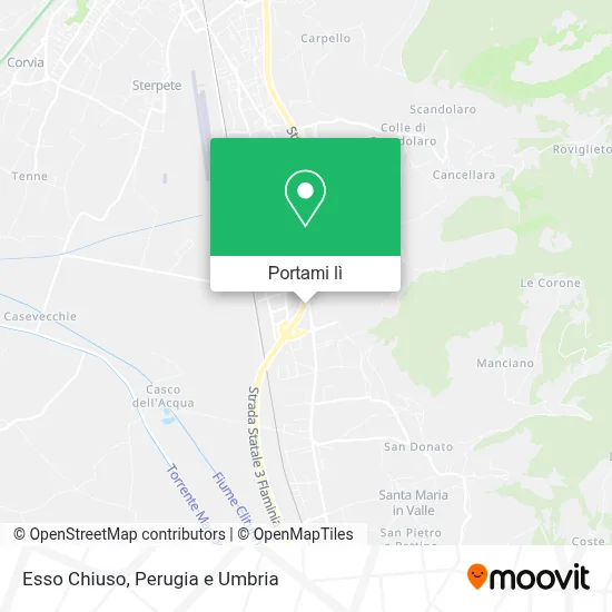 Mappa Esso Chiuso