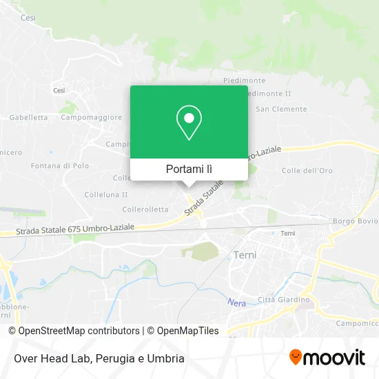 Mappa Over Head Lab