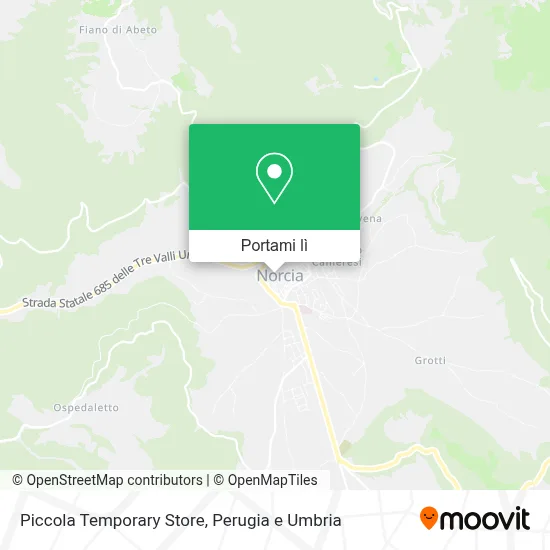 Mappa Piccola Temporary Store
