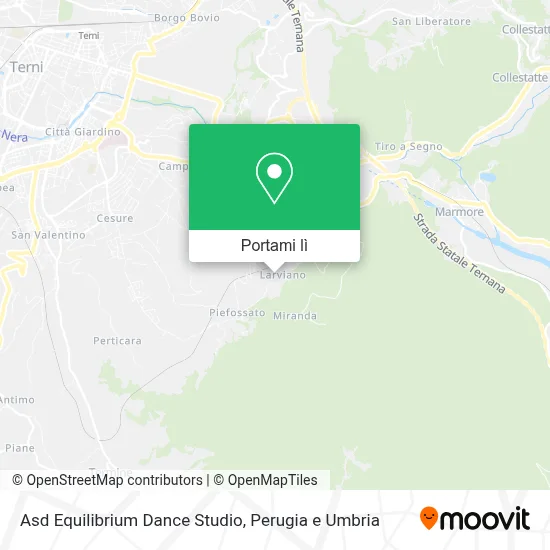 Mappa Asd Equilibrium Dance Studio