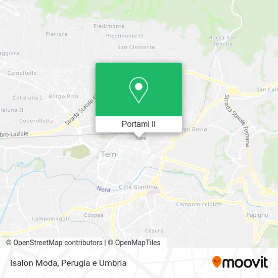 Mappa Isalon Moda