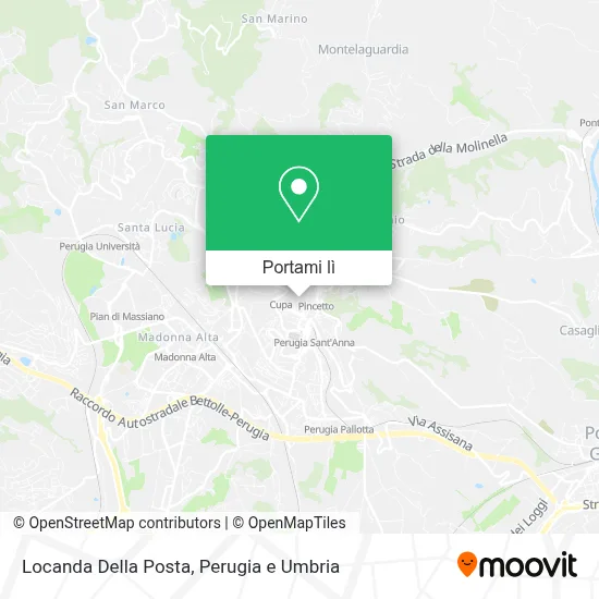 Mappa Locanda Della Posta