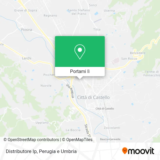 Mappa Distributore Ip