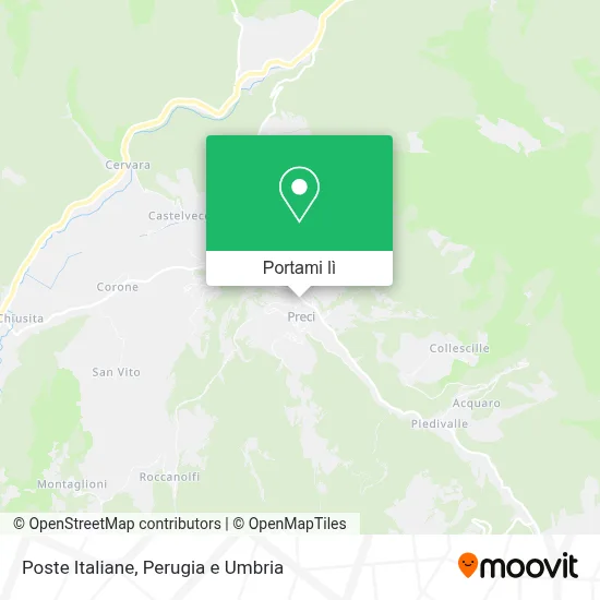 Mappa Poste Italiane