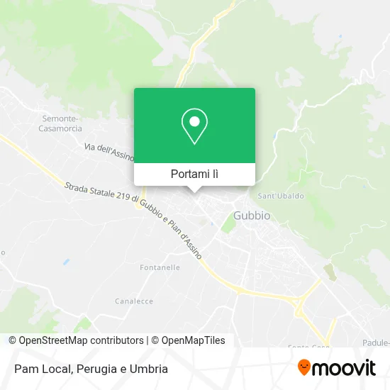 Mappa Pam Local