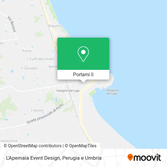 Mappa L'Apemaia Event Design