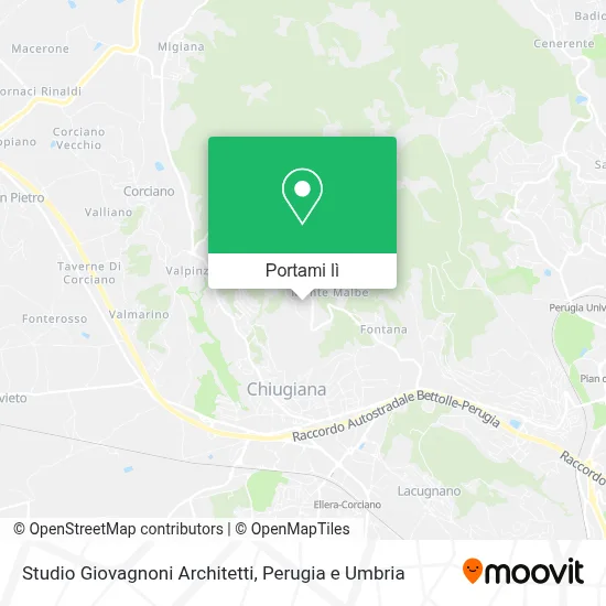 Mappa Studio Giovagnoni Architetti