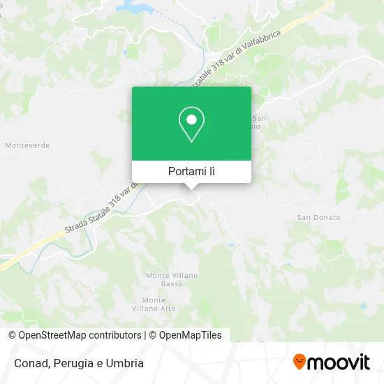 Mappa Conad