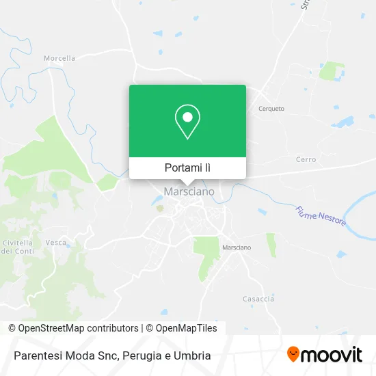 Mappa Parentesi Moda Snc