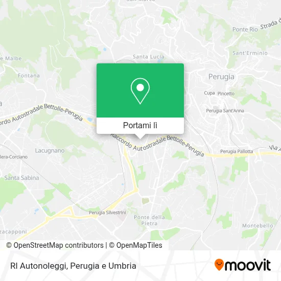 Mappa Rl Autonoleggi