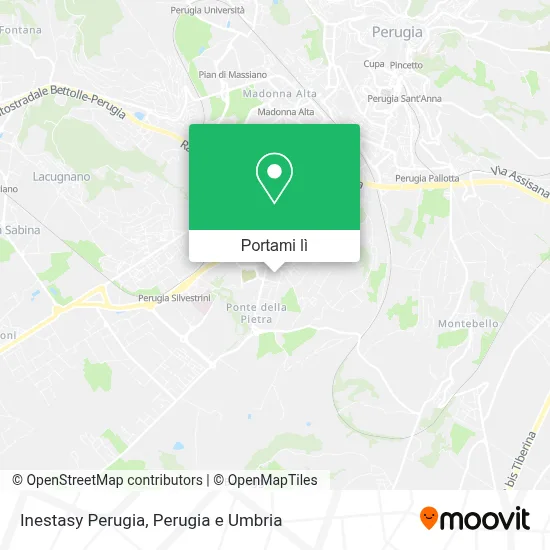 Mappa Inestasy Perugia
