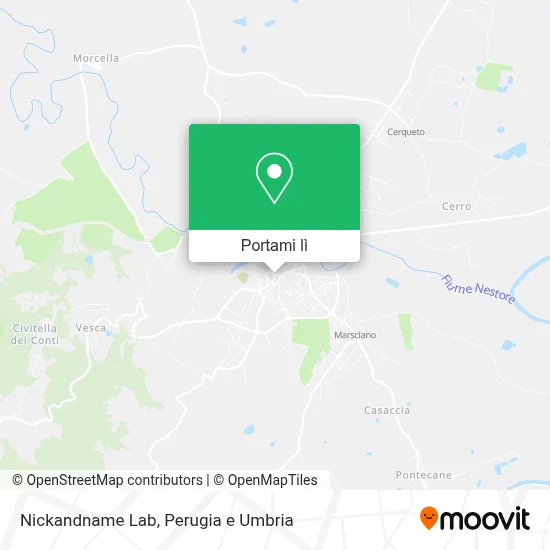 Mappa Nickandname Lab
