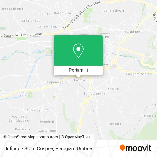 Mappa Infinito - Store Cospea