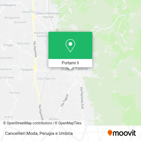 Mappa Cancellieri Moda