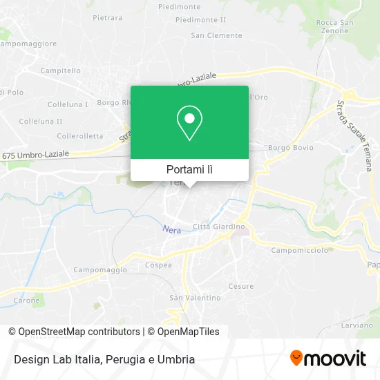 Mappa Design Lab Italia
