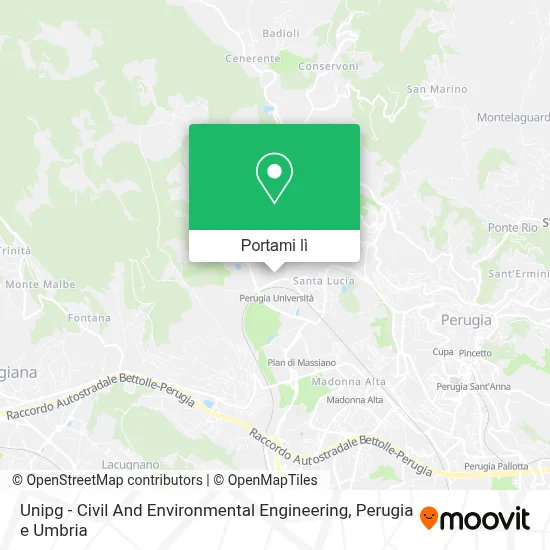 Mappa Unipg - Civil And Environmental Engineering