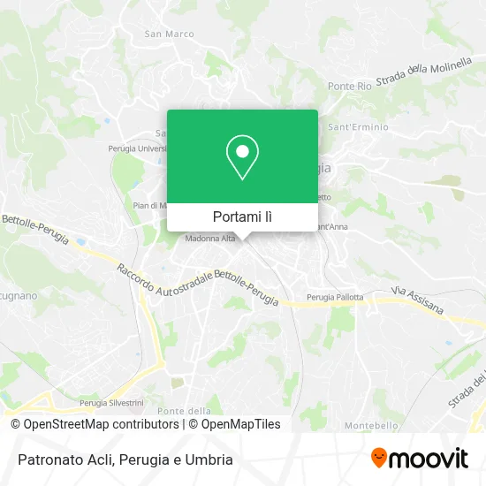 Mappa Patronato Acli