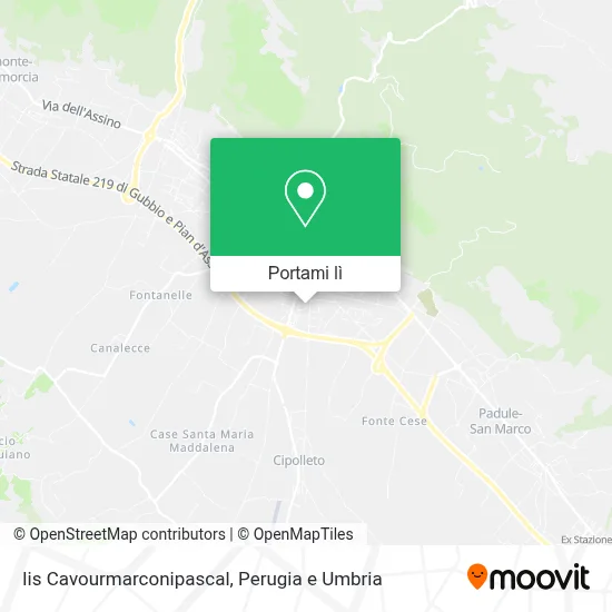 Mappa Iis Cavourmarconipascal