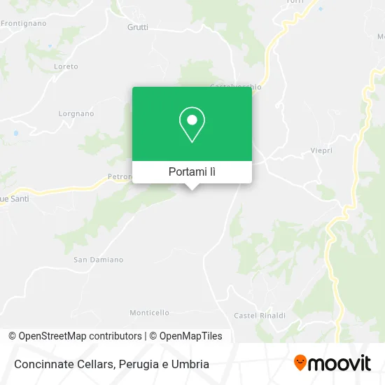 Mappa Concinnate Cellars