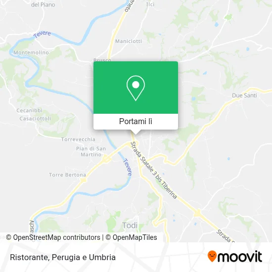 Mappa Ristorante