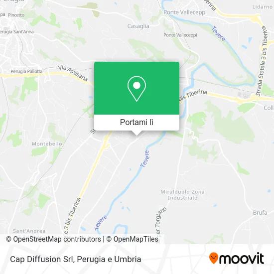 Mappa Cap Diffusion Srl