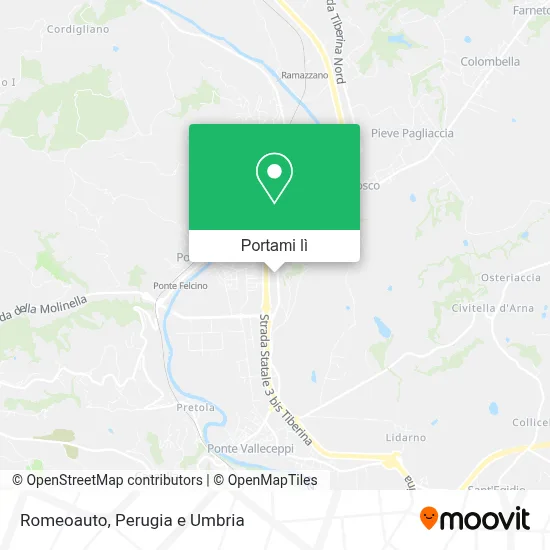 Mappa Romeoauto