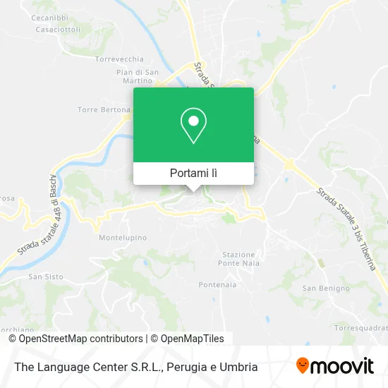 Mappa The Language Center S.R.L.