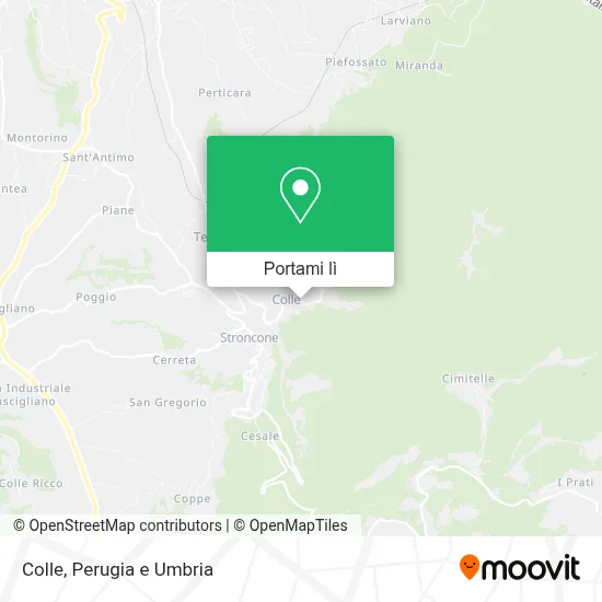 Mappa Colle