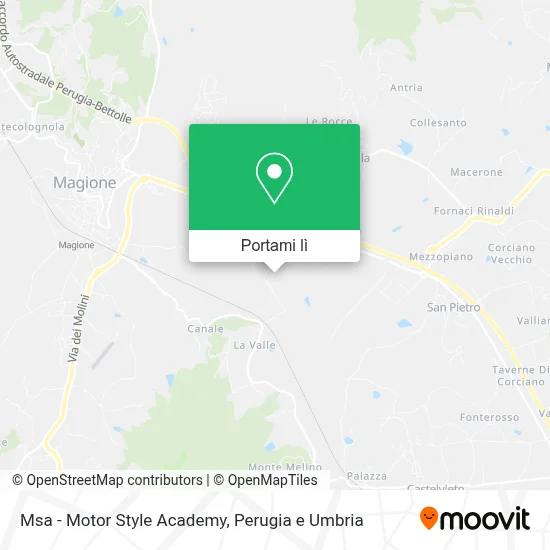 Mappa Msa - Motor Style Academy
