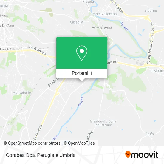 Mappa Corabea Dca