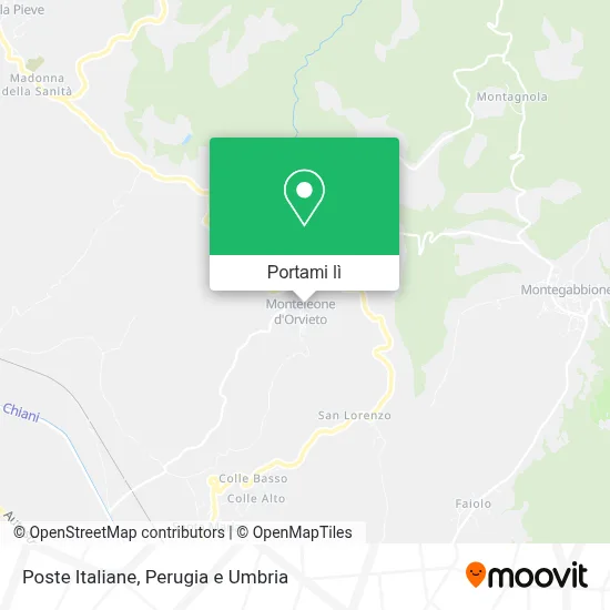 Mappa Poste Italiane