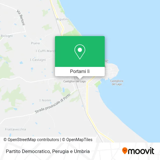 Mappa Partito Democratico