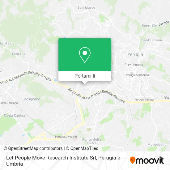 Mappa Let People Move Research Institute Srl