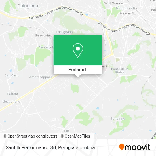 Mappa Santilli Performance Srl