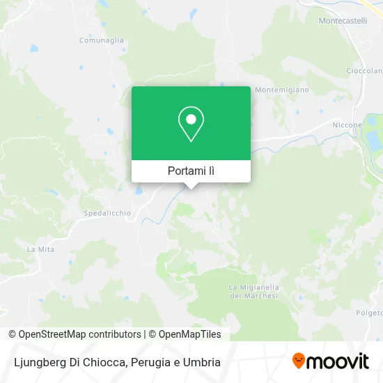 Mappa Ljungberg Di Chiocca
