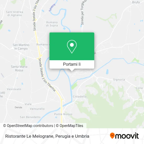 Mappa Ristorante Le Melograne