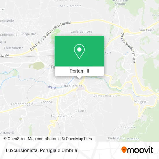 Mappa Luxcursionista