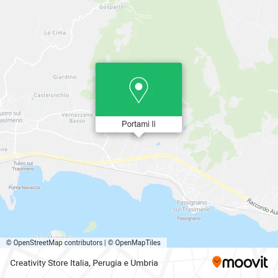 Mappa Creativity Store Italia