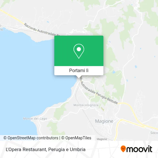 Mappa L'Opera Restaurant