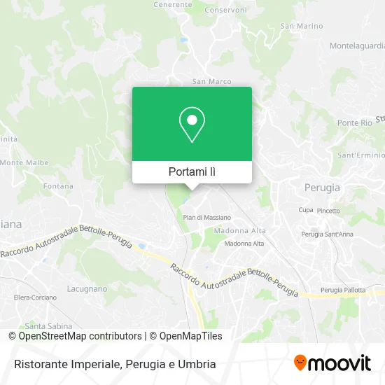 Mappa Ristorante Imperiale