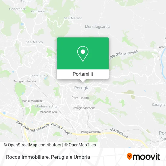 Mappa Rocca Immobiliare