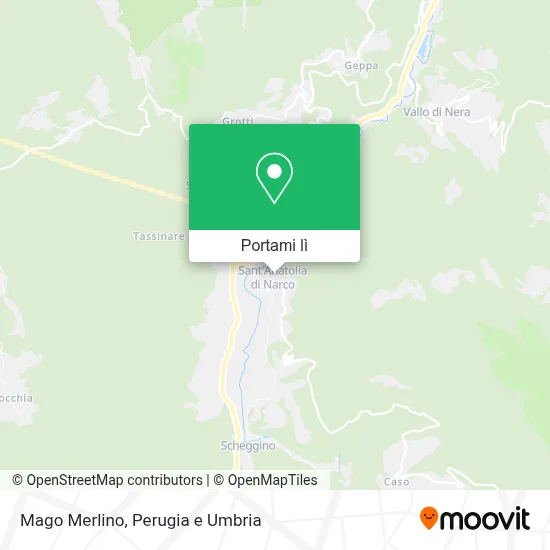 Mappa Mago Merlino