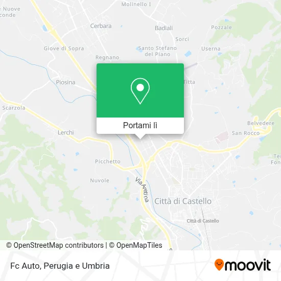 Mappa Fc Auto