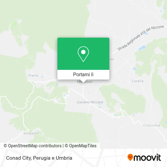Mappa Conad City