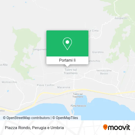 Mappa Piazza Rondo