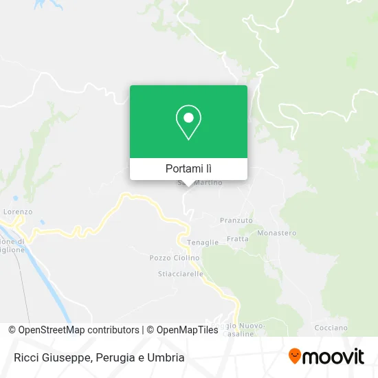 Mappa Ricci Giuseppe