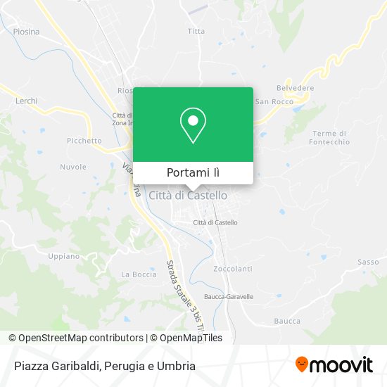 Mappa Piazza Garibaldi