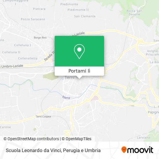 Mappa Scuola Leonardo da Vinci