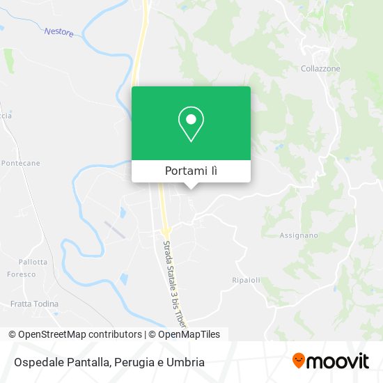 Mappa Ospedale Pantalla