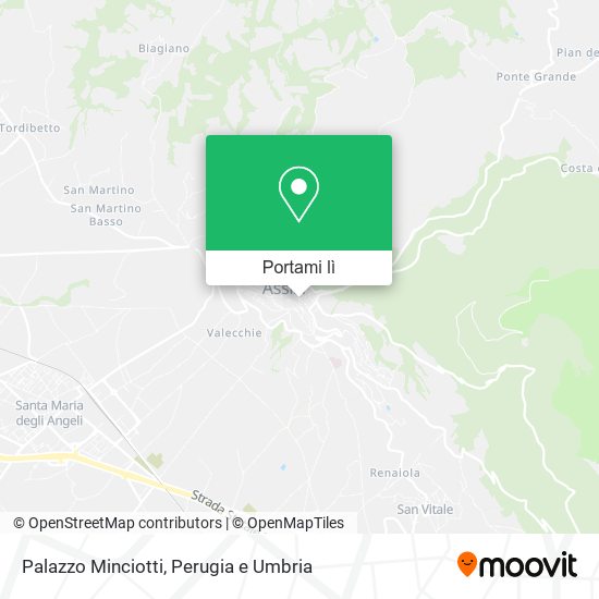 Mappa Palazzo Minciotti